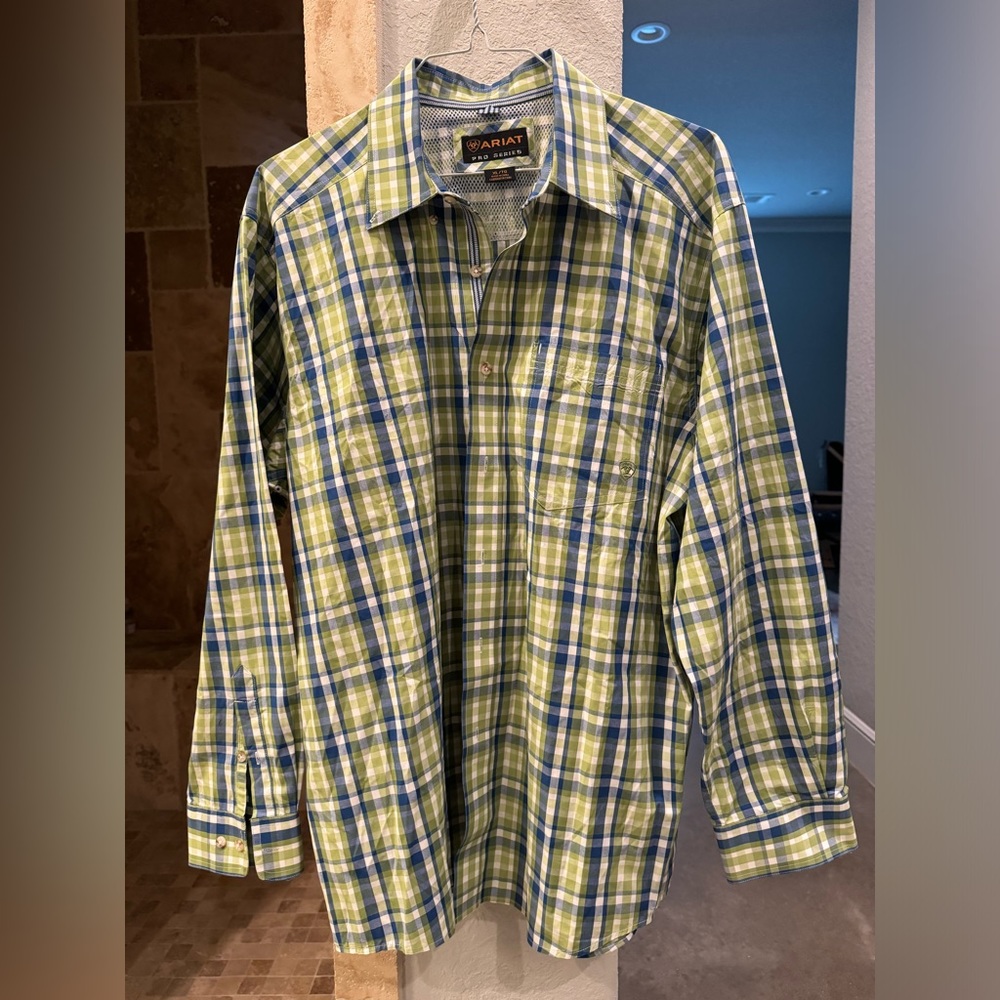 Ariat Pro Series Mens Western button down shirt XL